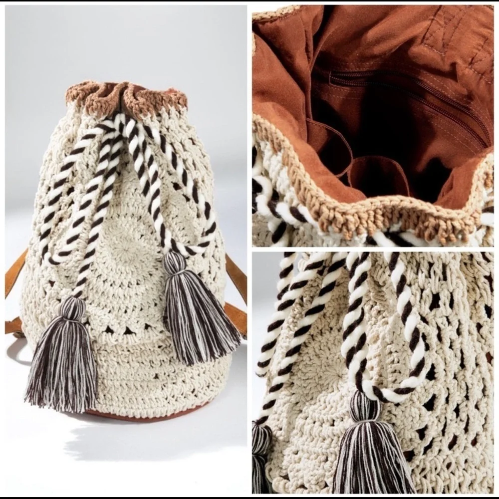 The CALISTA Crochet Backpack